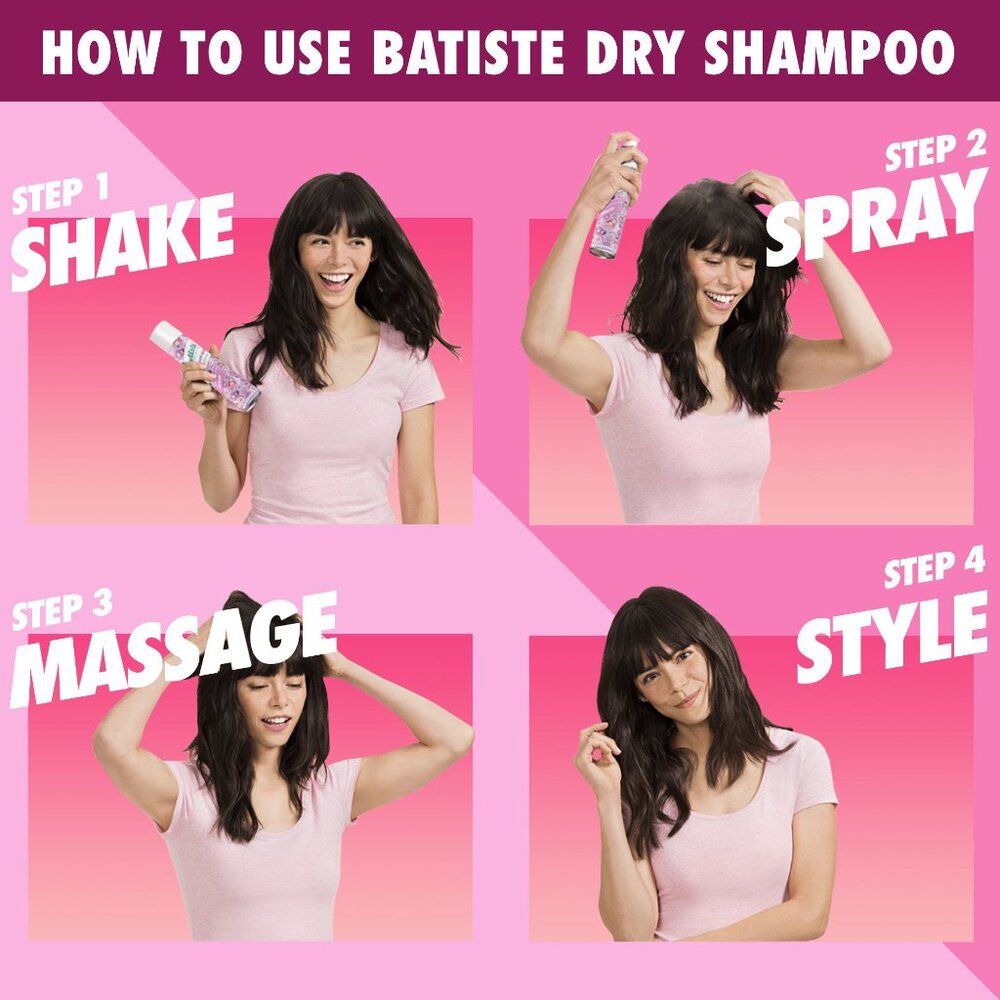 NEW Lot of 3x [Batiste] ROSE GOLD Dry Shampoo - Full size, not travel! - Picture 7 of 9